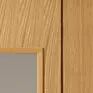 JB Kind Blenheim 4 Light Pre-Finished Real Oak Internal Door additional 2