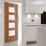 JB Kind Blenheim 4 Light Pre-Finished Real Oak Internal Door additional 4