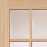 JB Kind Dove Pre-Finished Oak Glazed Internal Door additional 2