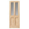 JB Kind Severn Unfinished Glazed Oak Door additional 1