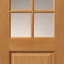 JB Kind Arden Glazed Oak Door additional 1