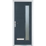 Crystal Modern Anthracite Grey 1 Light Glazed GRP Composite Front Door - 2055mm x 920mm additional 5