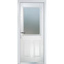 Crystal Modern White 1 Light Glazed GRP Composite Front Door - 2055mm x 920mm additional 6
