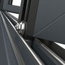 Visofold 1000 Slim Aluminium Bi-Fold Doors - Black additional 7