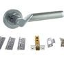 Atlantic Hawaii Satin Chrome/Polished Chrome Door Handle Pack additional 1