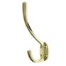 Atlantic Traditional Solid Brass Hat &amp; Coat Hooks additional 1