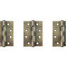 Atlantic 4 Inch Grade 11 Fire Rated Ball Bearing Hinge (Set of 3) additional 1