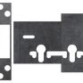 Atlantic Deadlock - Euro & 5LK Intumescent Lock Kit FD60 1mm additional 2