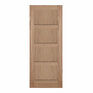 Door Giant Shaker-Style Unfinished Oak Veneered 4 Panel Internal Door additional 1