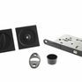 AGB Sliding Door Bathroom Lock Set with Square Flush Handle additional 2
