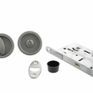 AGB Sliding Door Bathroom Lock Set with Round Flush Handle additional 3