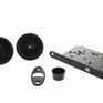 AGB Sliding Door Bathroom Lock Set with Round Flush Handle additional 2