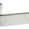 Forme Monza Satin Chrome Lever Door Handle on Square Rose (Pair) additional 1