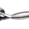 Mediterranean Oran Satin Nickel/Polished Chrome Lever Door Handle (Pair) additional 1