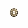 Millhouse Brass Solid Brass Open Key Hole Escutcheon (Pair) additional 1