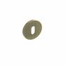 Millhouse Brass Key Escutcheon on Slimline Round Rose (Pair) additional 7