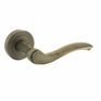Old English Warwick Door Handle on Round Rose (Pair) additional 4