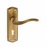 Old English Warwick Lever Lock Door Handle (Pair) additional 3