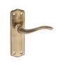 Old English Warwick Latch Lever Door Handle on Backplate (Pair) additional 1