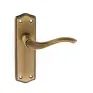 Old English Warwick Latch Lever Door Handle on Backplate (Pair) additional 4