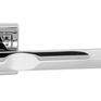 STATUS Kansas Lever Door Handle on Square Rose (Pair) additional 1