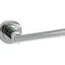 STATUS Nebraska Lever Door Handle on Round Rose (Pair) additional 2