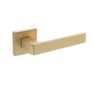 STATUS Montana Lever Door Handle on Square Rose (Pair) additional 8