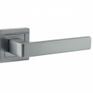 STATUS Montana Lever Door Handle on Square Rose (Pair) additional 4
