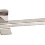 Senza Pari Giovanni Lever Door Handle on Flush Square Rose (Pair) additional 1