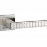 Senza Pari Bianca Lever Door Handle on Square Rose (Pair) additional 2