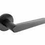 Tupai Exclusivo 5S Line Torrao Lever Door Handle on Round Rose (Pair) additional 1