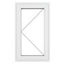 Crystal Left Hand Side Hung uPVC Casement Double Glazed Window - White additional 4