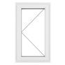 Crystal Left Hand Side Hung uPVC Casement Double Glazed Window - White additional 4