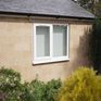 Crystal Left Hand Side Hung With Fixed Light uPVC Casement Double Glazed Window - White additional 1