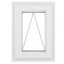 Crystal Top Opening A Rated uPVC Casement Double Glazed Window - White additional 4