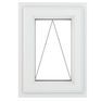 Crystal Top Opening A Rated uPVC Casement Double Glazed Window - White additional 4