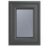 Crystal Top Opening A Rated uPVC Casement Double Glazed Window - Grey additional 2
