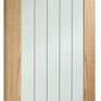 XL Joinery Suffolk Essential Pattern 10 Unfinished Oak Glazed Internal Door additional 4