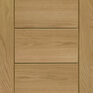 XL Joinery Palermo Essential 7 Panel Unfinished Oak Internal Door additional 1