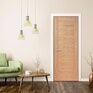 XL Joinery Palermo Essential 7 Panel Unfinished Oak Internal Door additional 2