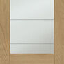 XL Joinery Palermo Essential 2XG Pre-Finished Oak Glazed Internal Door additional 1