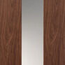 JB Kind Axis Pre-Finished Walnut Glazed Internal Door additional 1