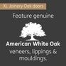 XL Joinery Shaker 4 Panel Unfinished Oak Glazed Internal Door additional 10