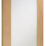 XL Joinery Pattern 10 Unfinished Oak Clear Glazed Internal Door additional 4