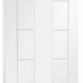 XL Joinery Palermo 1 Light Internal White Primed Glazed Door with Clear Glass White Finish additional 2