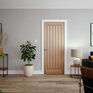 Unfinished Oak Cottage-Style FD30 Fire Door additional 2