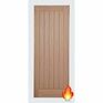 Cottage Oak FD30 Rated Fire Door additional 1