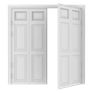 Door Giant Cottage-Style Oak Veneer Unfinished FD30 Fire Door additional 9