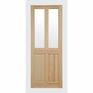 Door Giant Victorian-Style Unfinished Pine Clear Glass Glazed Internal Door additional 1