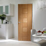 XL Joinery Messina Ladder-Style Unfinished Oak Internal Door additional 2